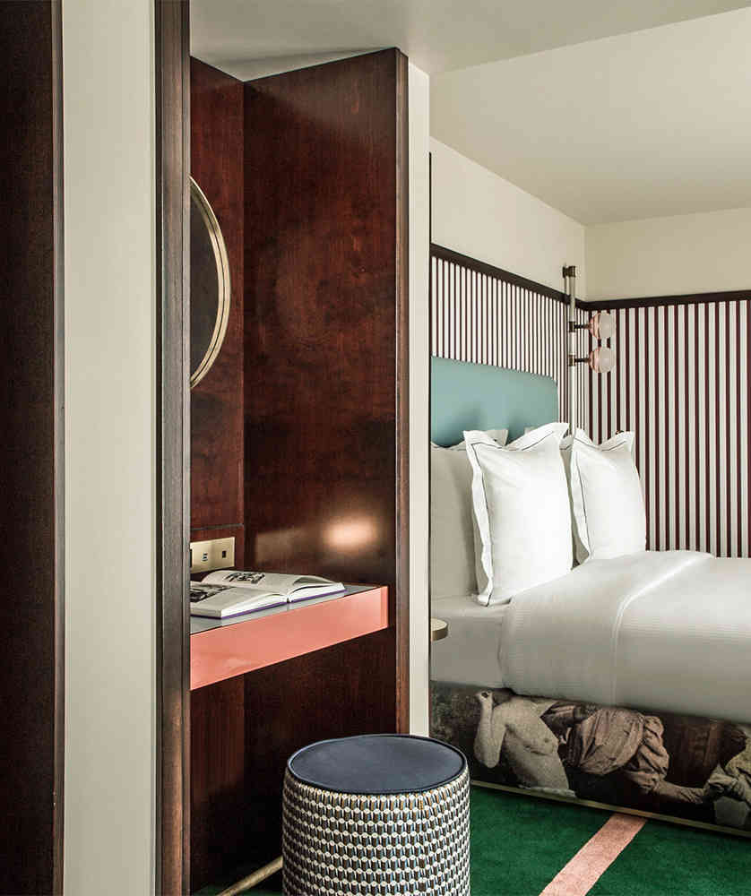 Hôtel du Rond-Point des Champs-Elysées - Paris (75) - agencement intérieur
