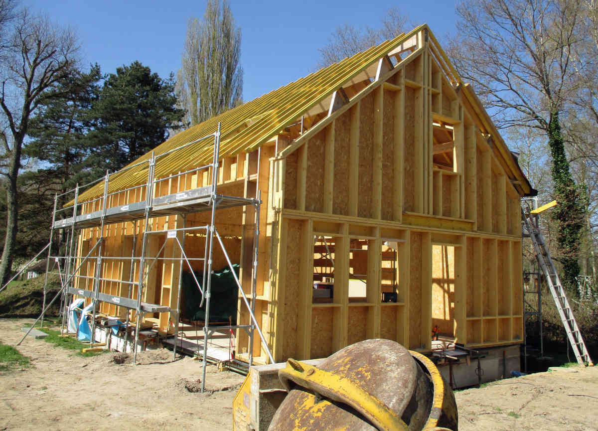 Maison écologique ossature bois - Yveline (78)