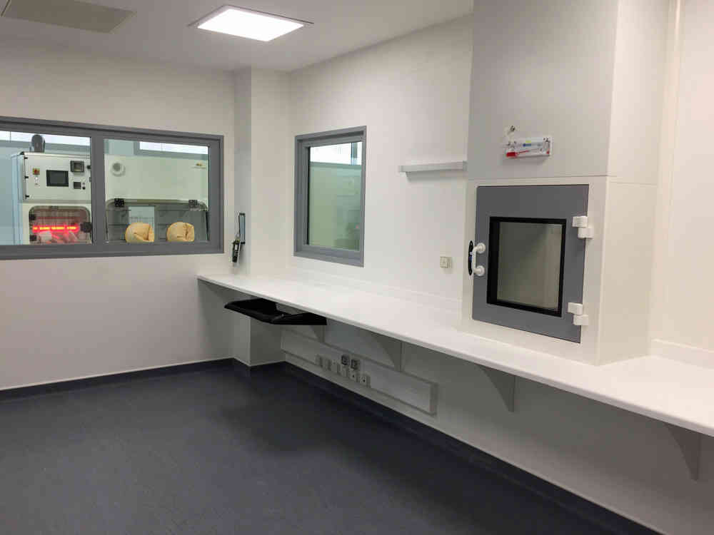 Hôpital de Chartres (28) - Aménagement intérieur du pôle pharmaceutique