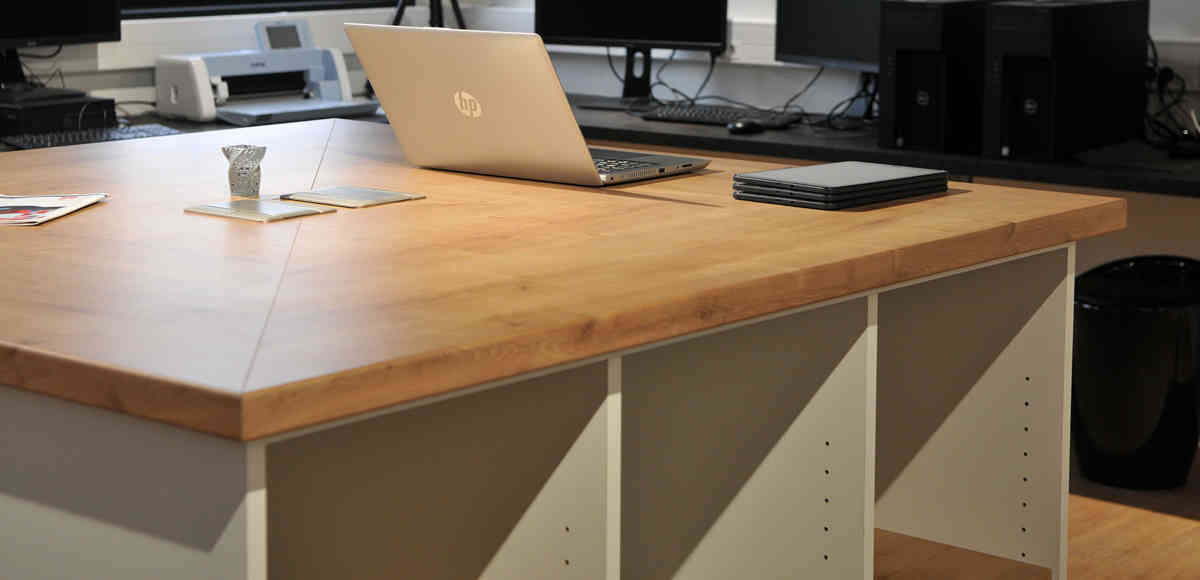 menuiserie ilôt bois sur mesure - Dreux (28)